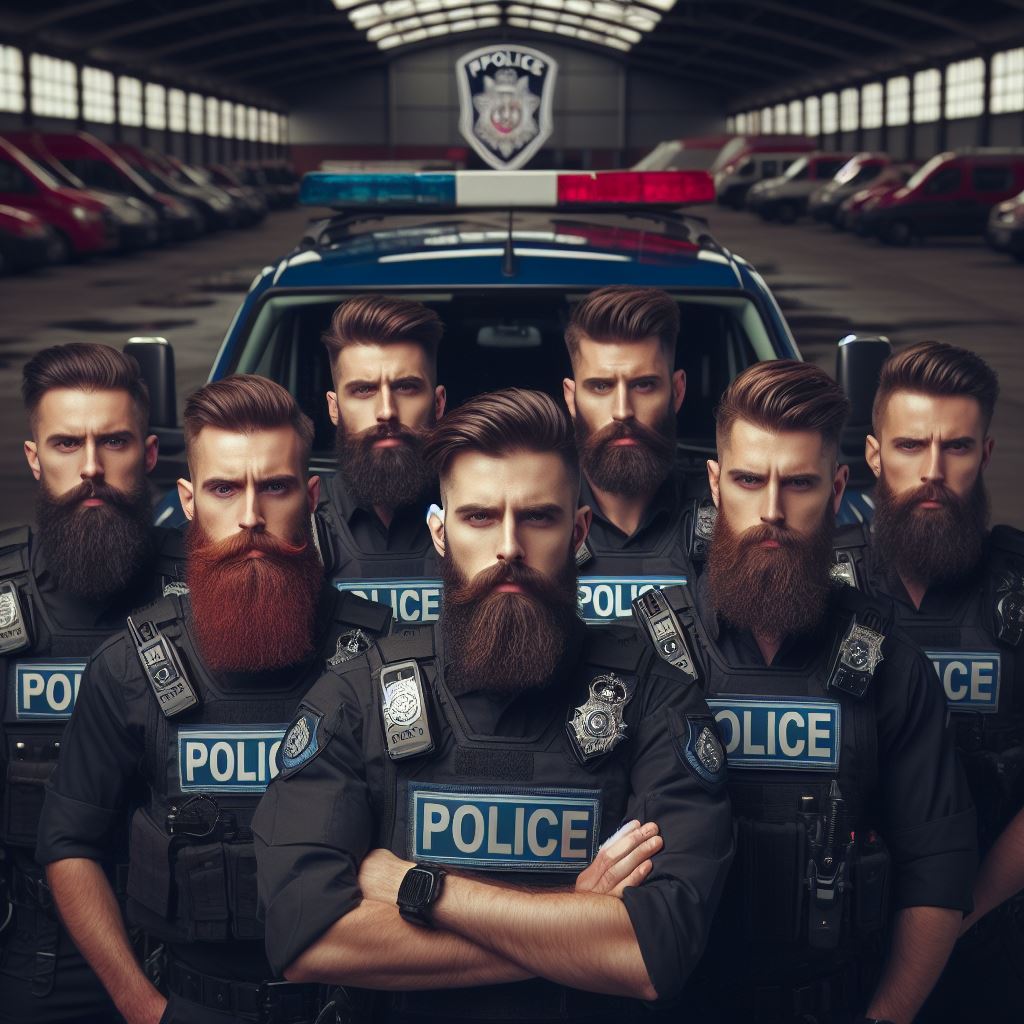 Can Cops Have Beards